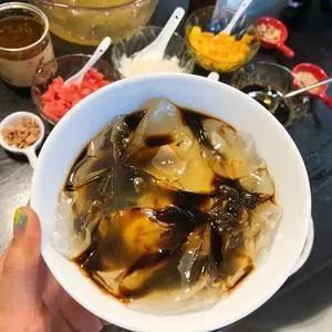 夏日清凉甜品DIY，最新冰粉做法教程🍧